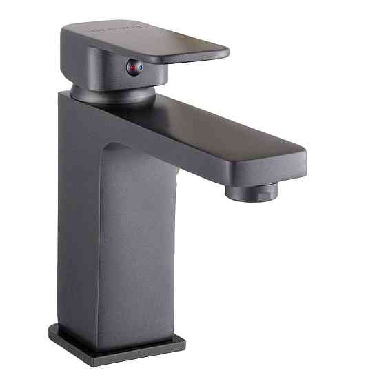 Змішувач для умивальника Globus Lux Milano GLM-0401-11-Graphite (000023317) Київ
