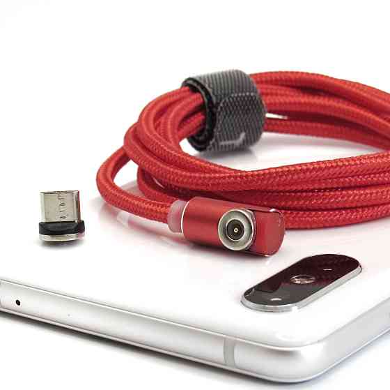 Магнітний MicroUsb кабель TOPK AM51 Red Київ