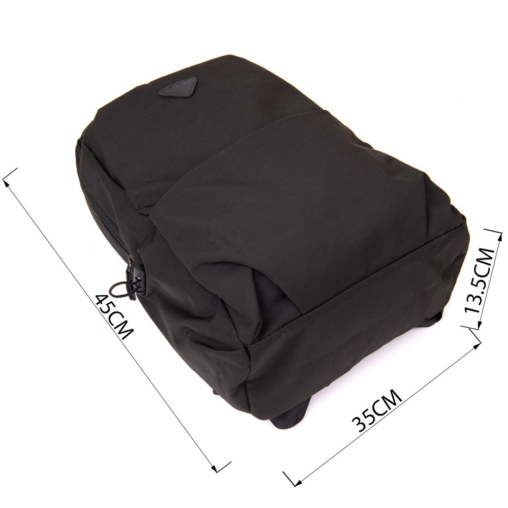 Рюкзак smart унісекс Vintage 20622 Чорний Київ - фото 4