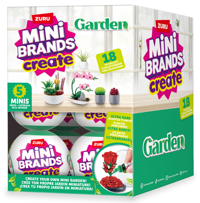 Ігровий набір Zuru Mini Brands Botanical Garden в асортименті (77559GQ1) (6985073) Київ - фото 1