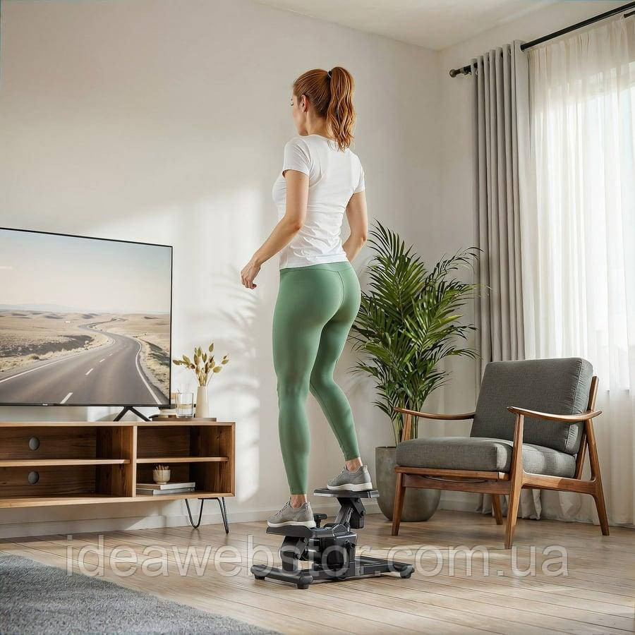 Степпер Hop-Sport HS-060S 2в1 Snash черный Киев - изображение 3