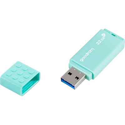 USB флеш накопичувач Goodram 32GB UME3 Care Green USB 3.2 (UME3-0320CRR11) Вінниця