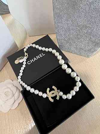 Кольє Шанель з перлів / Chanel намисто перли Одеса