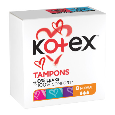 Тампони Kotex Normal 8 шт. (5029053534534) Вінниця - фото 2