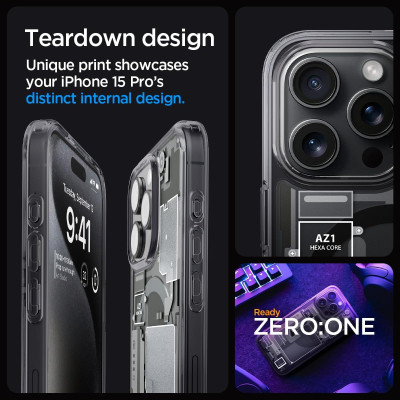 Чохол до мобільного телефона Spigen Apple iPhone 15 Pro Ultra Hybrid MagFit Zero One (ACS06721) Вінниця - фото 5