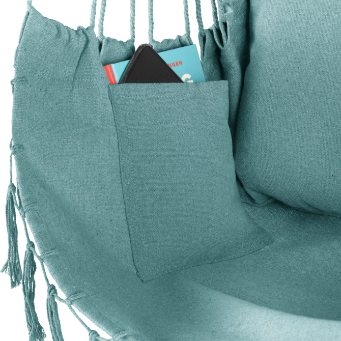 Бразильське крісло - гамак Outtec Boho XXL зелений Київ - фото 8