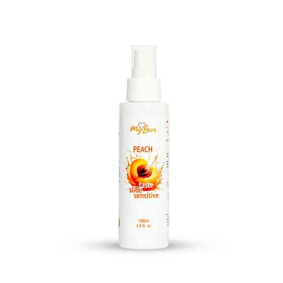 Інтимний гель-лубрикант - MyLove Taste Slide Sensitive Peach, 100 мл Sex Aura Київ
