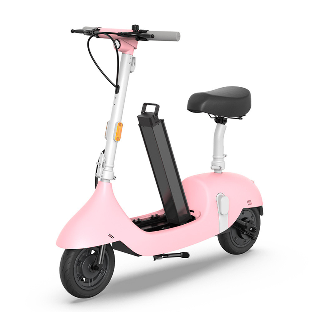 Електросамокат з сидінням OKAI Ceetle PRO EA10C Pink 10', 350(900)W, 25Km / h, 10.4Ah, 55Km, 20%, NFC, App.29kg Одеса - фото 7