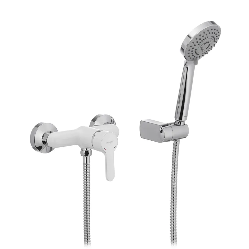 Душовий змішувач Ibergrif Square M12022W (IB0032) - стильний та якісний Харків - фото 1