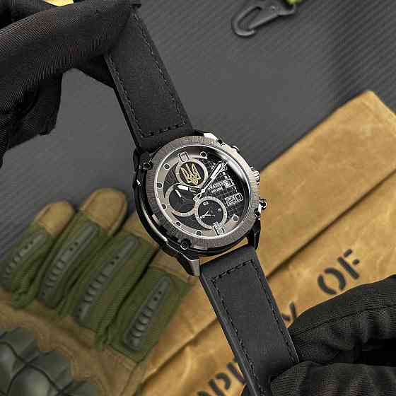 Awarder 016 Тризуб золото All Black Киев