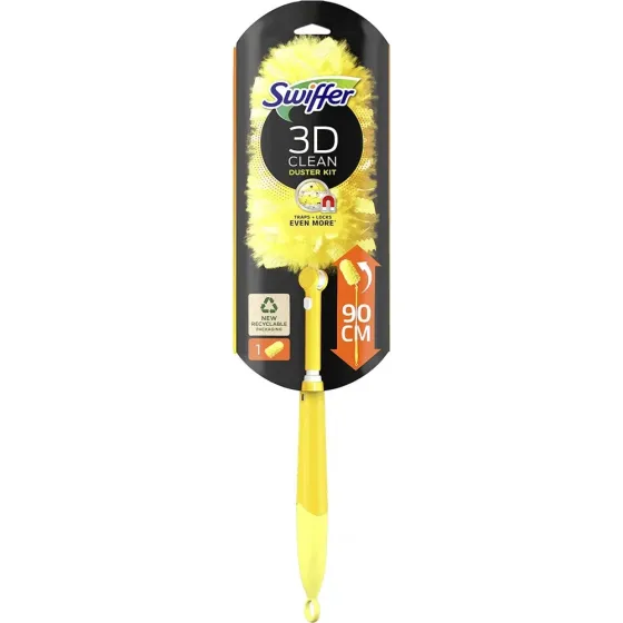 Піридастр Swiffer 3D Clean Duster Kit на довгій ручці Львів