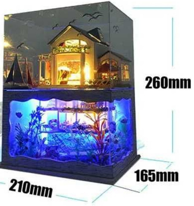 Румбокс "Хатинка біля океану" Інтер’єрний конструктор. Харків - фото 1