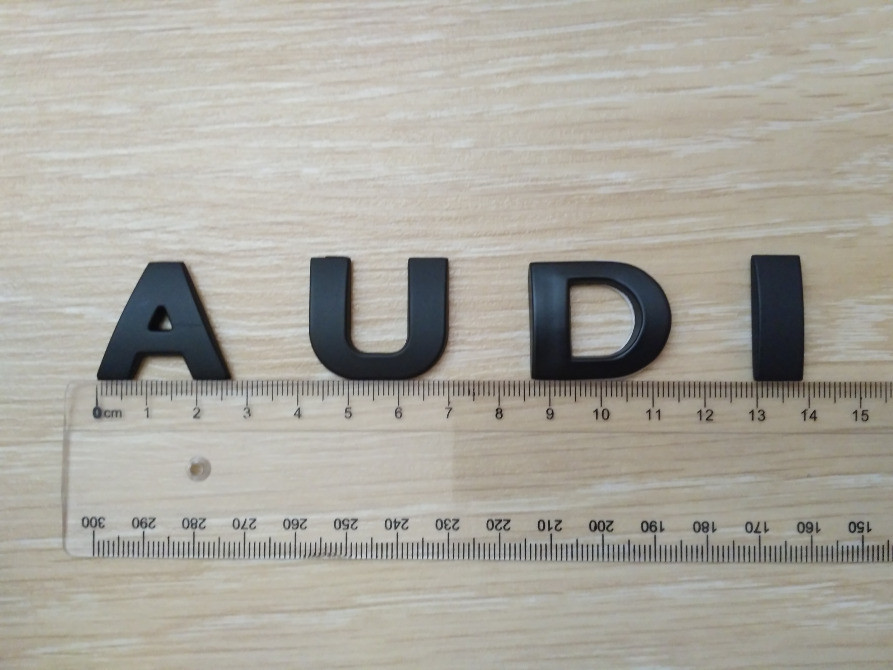 Металлические буквы Audi на кузов авто не ржавеют Киев - изображение 3