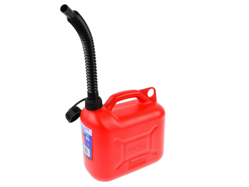 Каністра GEKO для паливо-мастильних матеріалів пластикова червона  5 літрів Киев - изображение 2