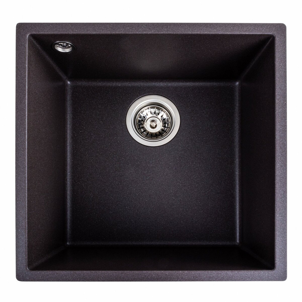 PLATINUM Гранітна мийка для кухні Platinum 4040 RUBA матовий Гренадін Київ - фото 1