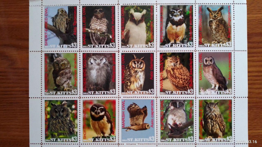 Марки. Фауна. Блок. 2014 рік (Д-2) Полтава - фото 1