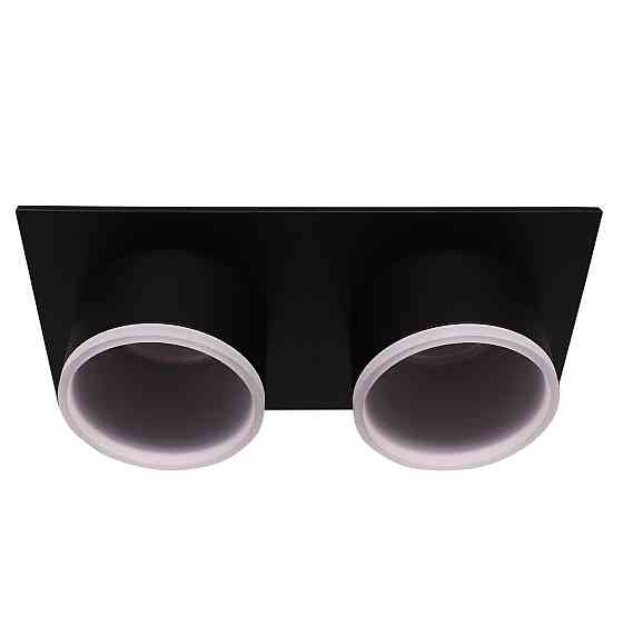 Світильник точковий Sirius PRD S 3626S-2 BK на 2 лампочки Коломия