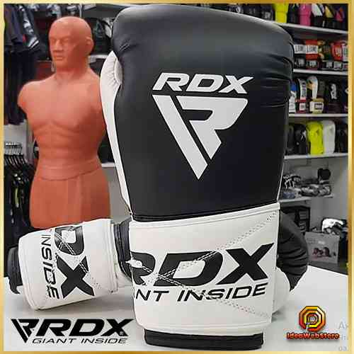 Перчатки боксерские для бокса профессиональные оригинальные натуральная кожа RDX Pro Gel S5 16 унций Киев
