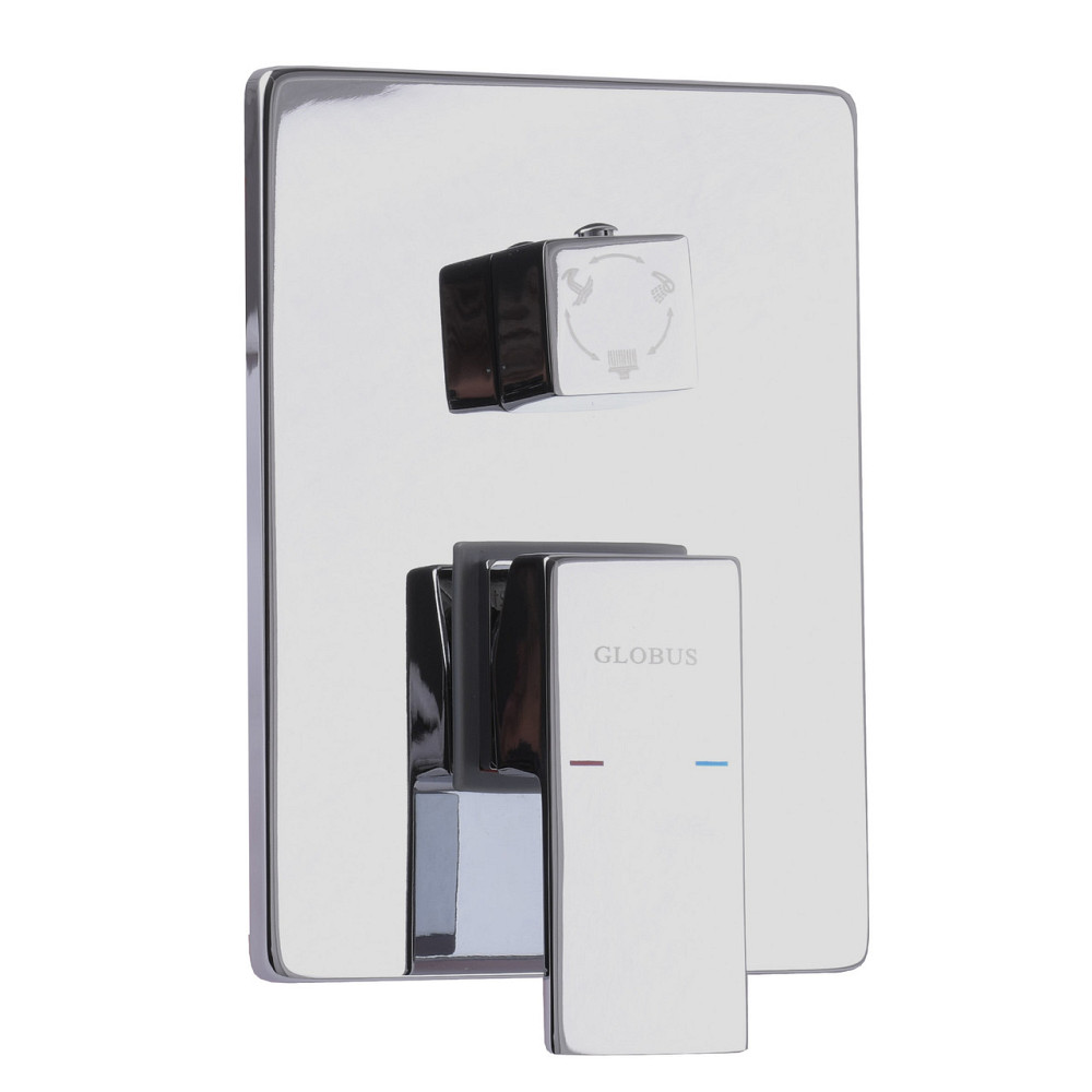 Смеситель для душа Globus Lux SMART GSM-305-00 встроенный на три потребителя, без душ.набора, хром (000027610) Киев - изображение 9