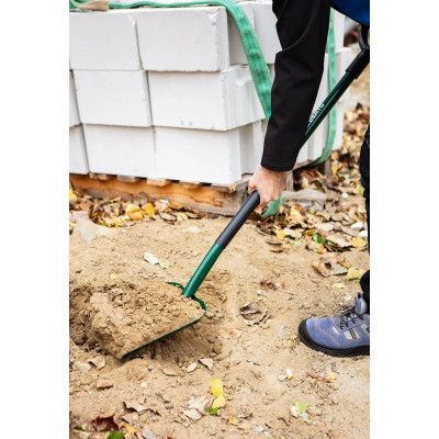 Лопата Verto совковая, рукоятка металлическая D-образная, 125см, 2.3кг (15G012-1) Винница - изображение 2