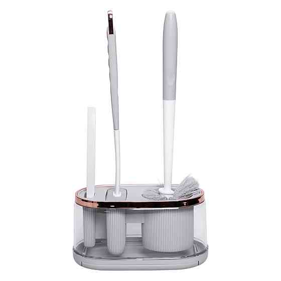 Настінний набір для туалету 3 в 1: ершики та щітка Київ