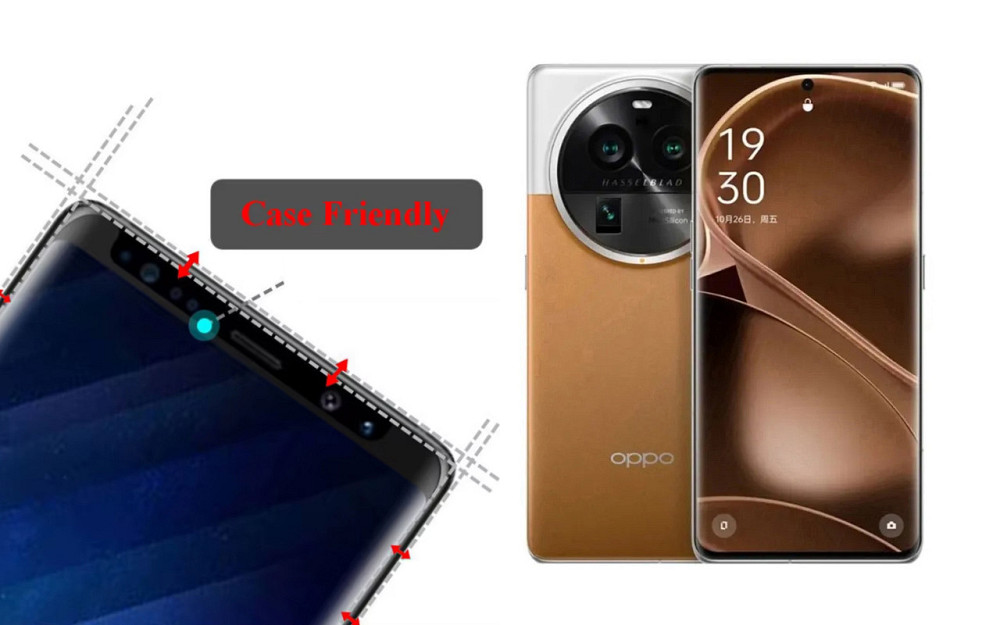 Захисне скло HyperGlass Pro для OPPO Find X6, Find X6 Pro – максимальна чутливість та захист Київ - фото 4
