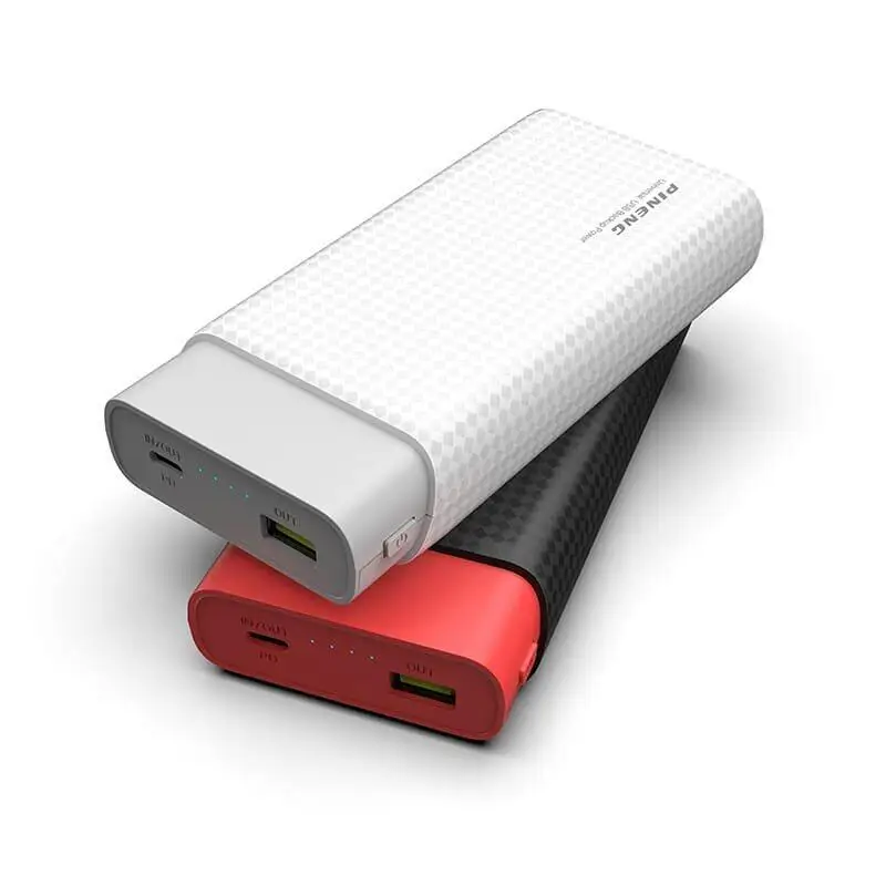 Портативный внешний аккумулятор Pineng PN-882 20000 mAh Power Bank Белый Винница - изображение 3