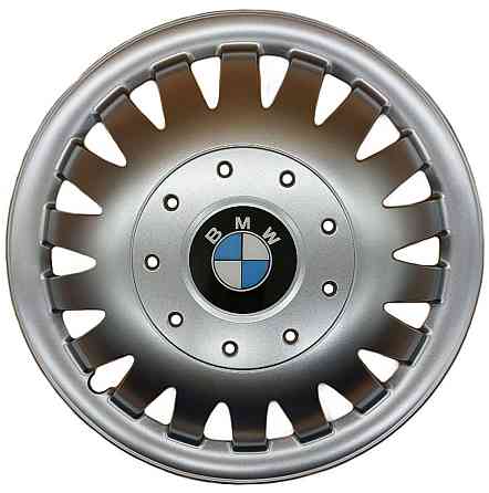 Автомобільні модельні ковпаки R15 BMW 320 4шт, SJS, сріблясті Вінниця