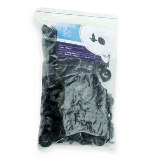 Кліпса №91 бамп.підколес дуг радіатор-обл автомобіль Мітсубісі (відп 10, шл18, дл13) (100шт) Мукачево