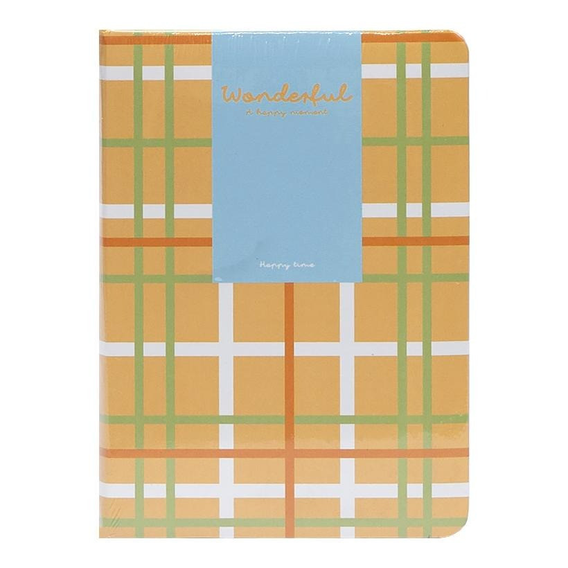 Блокнот A6 "Wonderful" 6701-1 твердий перепліт, 2 закладки та 2 гумки для ручок 80 аркушів 10х14,5 см Помаранчевий Вінниця - фото 1