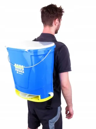 Аккумуляторная сеялка-разбрасыватель для семян и удобрений 20 л 10 м Bass Polska 8562 Киев