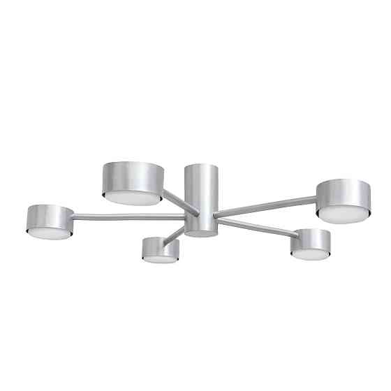 Люстра потолочная MSK Electric Copter на пять круглых плафонов под лампы GX53  NL 8041-5 AL Одесса