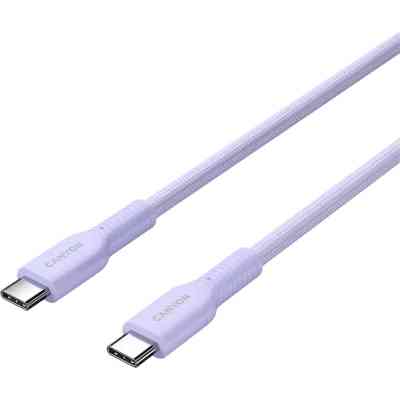 Дата кабель USB-C to USB-C 1.0m OnWire 60CL C-C 60W COLOR Braided 1m Purple Canyon (CND-CCAP60AB10PU) Вінниця