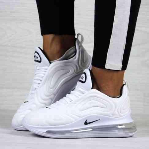 Кроссовки Nike 720 Белые Женские Найк с Амортизацией Тканевые (размеры: 37,38,39,40,41,42,43) Видео Обзор Днепр