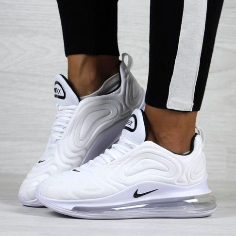 Кроссовки Nike 720 Белые Женские Найк с Амортизацией Тканевые (размеры: 37,38,39,40,41,42,43) Видео Обзор Днепр - изображение 5