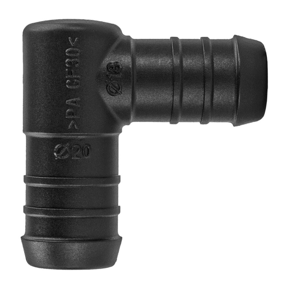 Фитинг штуцер соединитель шлангов универсальный (20х18 мм) Київ - фото 1