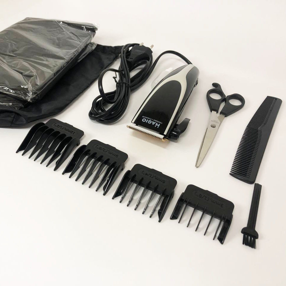 Триммер для стрижки волос мощный, Машинка для стрижки волос с различными насадками NL-30 Львов - изображение 10