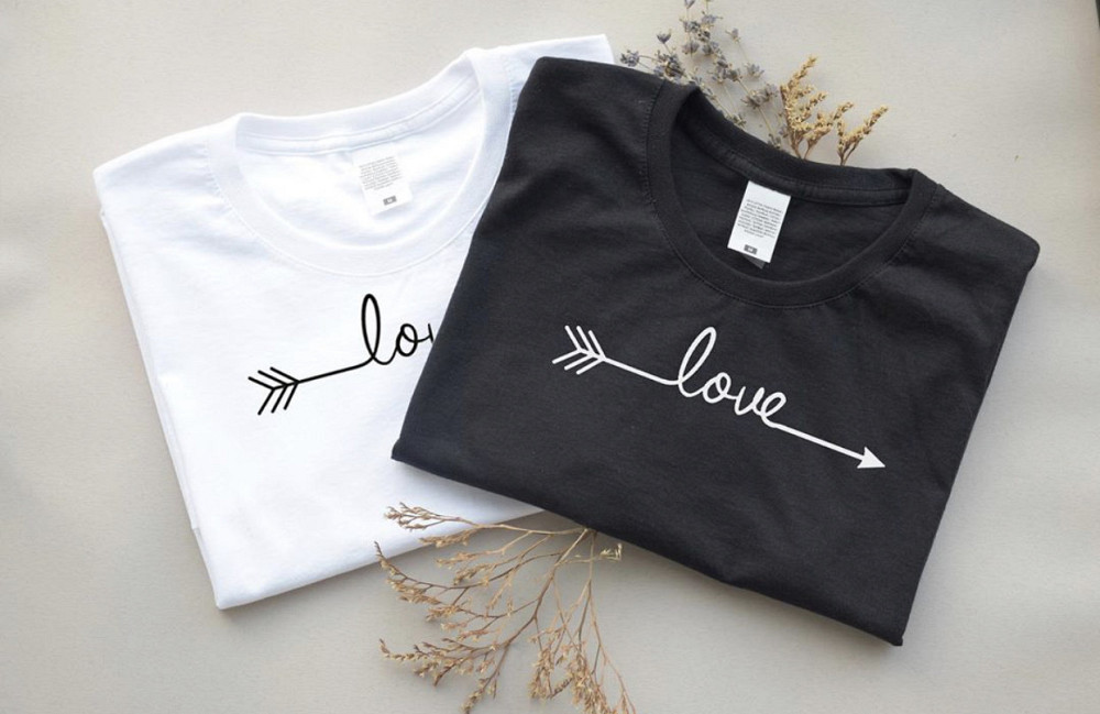 Парні футболки для хлопця та дівчини зі 100% Бавовна — LOVE Чернівці - фото 1