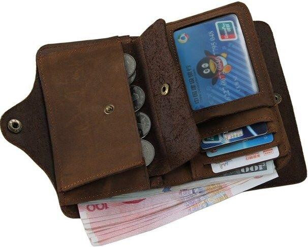Гаманець чоловічий Vintage 14484 Коричневий Київ - фото 1