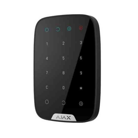 Бездротова сенсорна клавіатура Ajax Keypad black Київ
