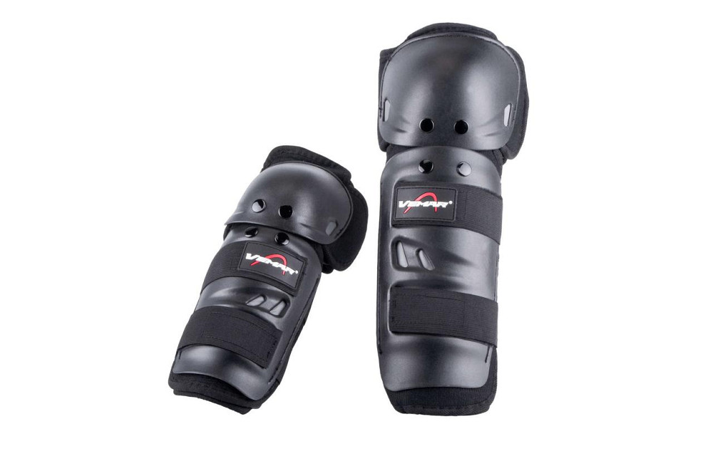 Щитки (наколінники + налокітники, чорні) Мукачево - фото 1