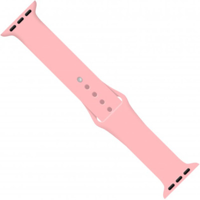 Ремінець до смарт-годинника Intaleo Silicone для Apple Watch 38/40 mm pink (1283126494338) Вінниця - фото 1