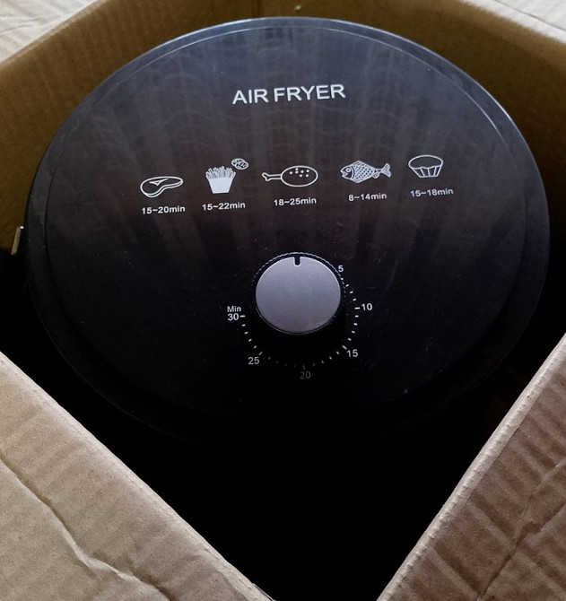 Безмасляная фритюрница(аэрогриль) с чашей Air Fryer BW-3011 4л 1200W. Харьков - изображение 4