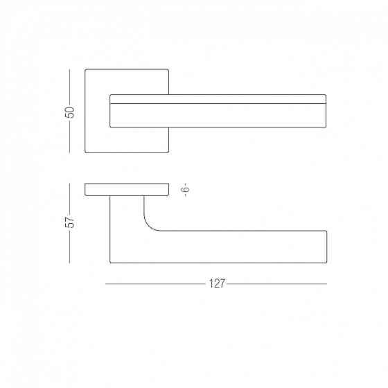 РУЧКА ДЛЯ ДВЕРЕЙ НА РАЗЕТЦЕ STEEL Киев