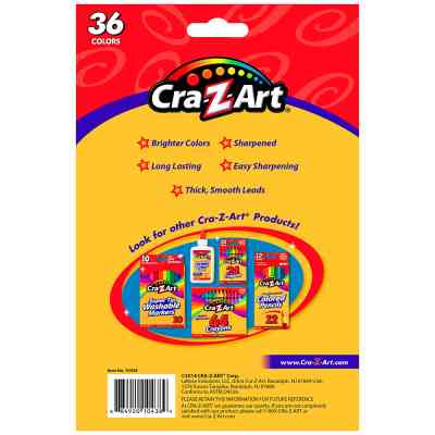 Карандаши цветные Cra-Z-Art 36 кольорів (10438CRA) Винница