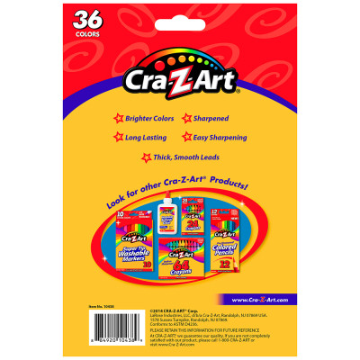 Карандаши цветные Cra-Z-Art 36 кольорів (10438CRA) Винница - изображение 5
