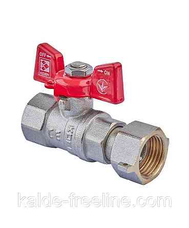 Кран з накидною гайкою 1/2" ГГМ Koer прямий Харків