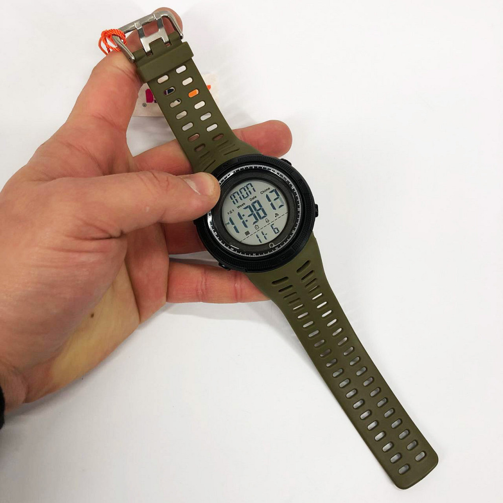 Годинники чоловічі спортивні з крокоміром, Військові годинники для військовослужбовців IC-81 Івано-Франківськ - фото 2