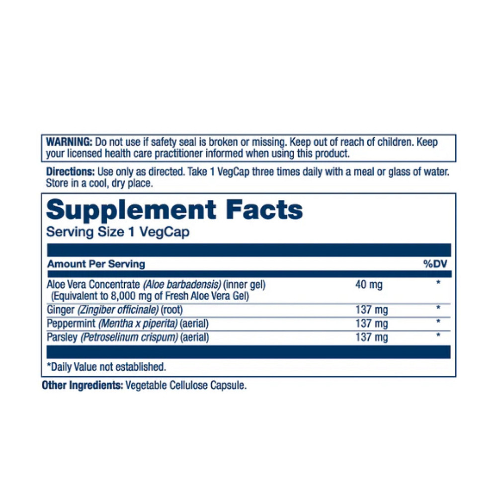 Алое вера Solaray Super Aloe Vera Gel 8000 mg 100 вег капсул Київ - фото 2