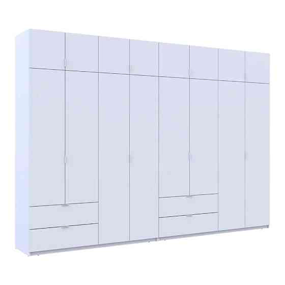 Шкаф для одежды Doros Лукас Белый 4+4 ДСП 340х50х240 DRS-011691 (42005138) Днепр